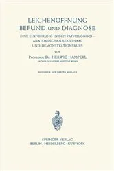 Book cover of Leichenöffnung Befund und Diagnose (4th ed.) by Herwig Hamperl