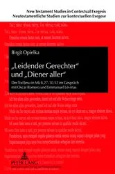 Book cover of «Leidender Gerechter» und «Diener aller» by Johannes Beutler