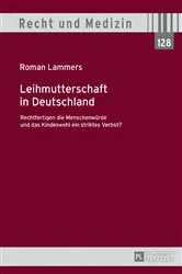 Book cover of Leihmutterschaft in Deutschland by Andreas Spickhoff