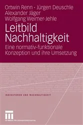 Book cover of Leitbild Nachhaltigkeit by Ortwin Renn
