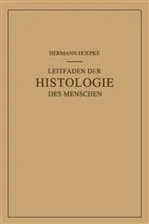 Book cover of Leitfaden der Histologie des Menschen by Hermann Hoepke