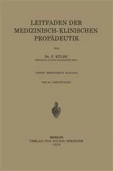 Book cover of Leitfaden Der Medizinisch-Klinischen Propädeutik (4th ed.) by F. Külbs