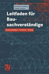 Book cover of Leitfaden für Bausachverständige by Karl-Heinz Keldungs