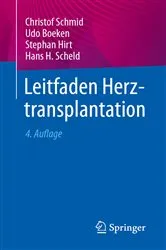 Book cover of Leitfaden Herztransplantation (4th ed.) by Christof Schmid