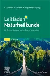 Book cover of Leitfaden Naturheilkunde (8th ed.) by Volker Schmiedel