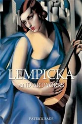 Book cover of Lempicka and artworks by Patrick Bade