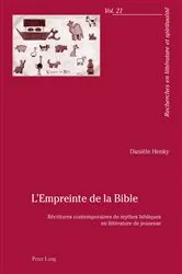 Book cover of L’Empreinte de la Bible by Alain Cullière
