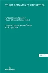Book cover of Lengua, prensa y enseñanza en el siglo XIX by Daniel Jacob