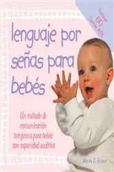 Book cover of lenguaje por señas para bebés by Monta Z. Briant
