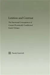 Book cover of Lenition and Contrast by Naomi Gurevich