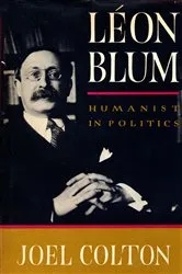 Book cover of Leon Blum by Joel Colton