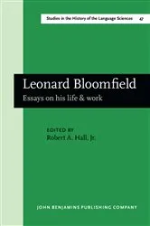 Book cover of Leonard Bloomfield by Hall, Jr., Robert A.