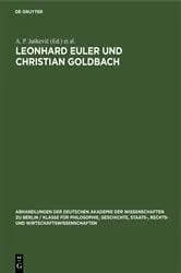 Book cover of Leonhard Euler und Christian Goldbach by A. P. Juškevič