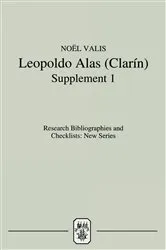Book cover of Leopoldo Alas [Clarín] by Noël Valis