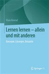 Book cover of Lernen lernen – allein und mit anderen by Klaus Konrad