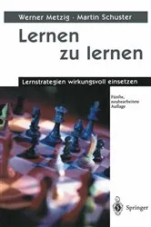 Book cover of Lernen zu lernen (5th ed.) by Werner Metzig