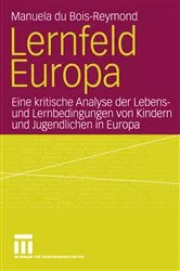 Book cover of Lernfeld Europa by Manuela du Bois-Reymond