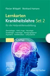 Book cover of Lernkarten Krankheitslehre Set 2 für die Heilpraktikerausbildung (4th ed.) by Florian Wittpahl
