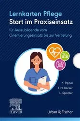 Book cover of Lernkarten Pflege: Start im Praxiseinsatz by Katja Pippel