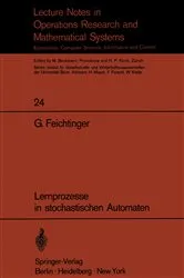 Book cover of Lernprozesse in stochastischen Automaten by Gustav Feichtinger