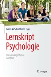 Book cover of Lernskript Psychologie by Franziska Schmithüsen