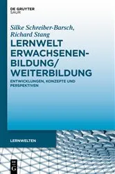 Book cover of Lernwelt Erwachsenenbildung/Weiterbildung by Silke Schreiber-Barsch