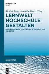 Book cover of Lernwelt Hochschule gestalten by Unknown