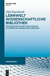 Book cover of Lernwelt Wissenschaftliche Bibliothek by Olaf Eigenbrodt