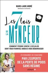 Book cover of Les 7 lois de la minceur by Unknown