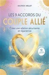 Book cover of Les 9 accords du couple allié by Maureen Mellet
