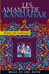 Book cover of Les amants de Kandahar by Joseph Arthur Gobineau