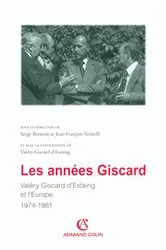 Book cover of Les années Giscard by Unknown