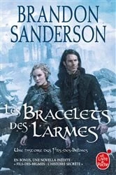Book cover of Les Bracelets des Larmes (Fils-des-Brumes : Wax & Wayne, Tome 3) by Brandon Sanderson