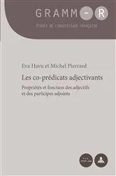 Book cover of Les co-prédicats adjectivants by Dan van Raemdonck
