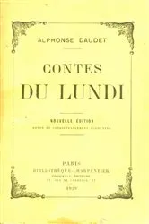 Book cover of Les contes du lundi by Alphonse Daudet