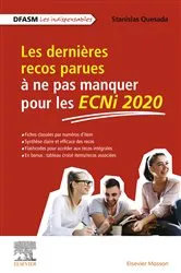 Book cover of Les dernières recos parues à ne pas manquer pour les ECNi2020 by Stanislas Quesada