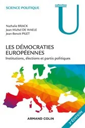 Book cover of Les démocraties européennes - 3e éd. (3rd ed.) by Jean-Michel De Waele