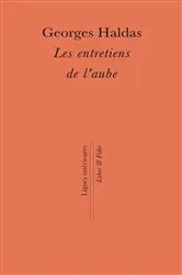 Book cover of Les entretiens de l'aube by Georges Haldas