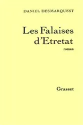 Book cover of Les falaises d'Etretat by Daniel Desmarquest