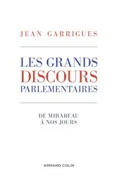 Book cover of Les grands discours parlementaires by Unknown