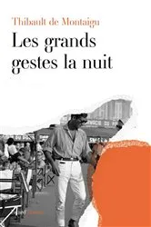 Book cover of Les grands gestes la nuit by Thibault de Montaigu