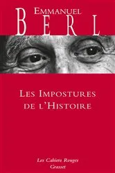 Book cover of Les impostures de l'histoire by Emmanuel Berl