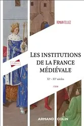 Book cover of Les institutions de la France médiévale - 3e éd. (3rd ed.) by Unknown