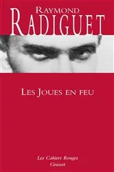 Book cover of Les joues en feu by Raymond Radiguet