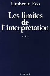 Book cover of Les limites de l'interprétation by Unknown