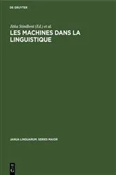 Book cover of Les machines dans la linguistique by Unknown