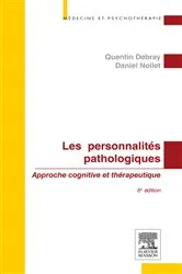 Book cover of Les personnalités pathologiques (6th ed.) by Quentin Debray