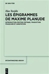 Book cover of Les Épigrammes de Maxime Planude by Ilias Taxidis