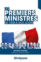 Book cover of Les premiers ministres : De 1958 à nos jours (3rd ed.) by Unknown