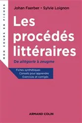 Book cover of Les procédés littéraires by Johan Faerber